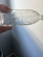 Vintage Baby Bottle, Baby On Belly