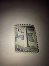 Bunker Hill 2 1/2 Cent Stamp UC UH