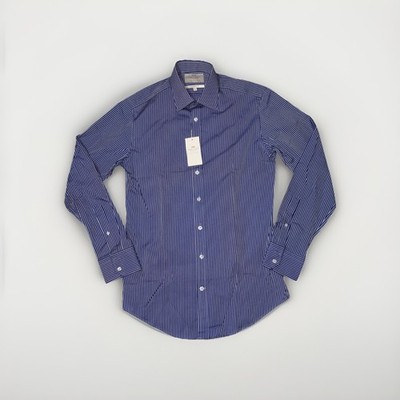 NEW HAWES CURTIS SHIRT 15.5 (M) STRIPED EXTRA SLIM FIT LONDON JERMYN STREET