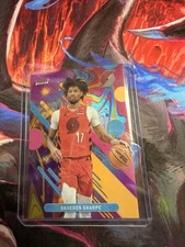 2025-26 Topps Finest #70 SHAEDON SHARPE Common Oil Spill Refractor SP BLAZERS