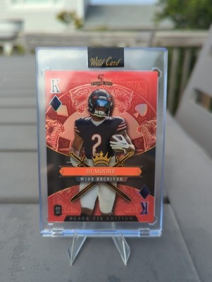 2026 Wild Card DJ Moore 5 Card Draw 1/3 Black Tie Edition
