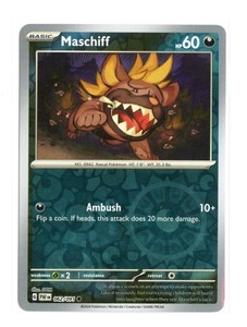 Maschiff 062/091 Paldean Fates Reverse Holo