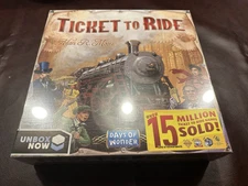 Ticket to Ride Board Game – Days of Wonder – Factory Sealed – Classic Train
