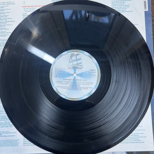 Lionel Richie Dancing On The Ceiling LP Album Gatefold Embossed sleeve 1986 - Picture 5 of 16