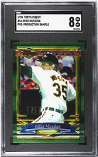 1994 Topps Finest - Mike Mussina #66 *Pre-Production* - (RARE / LOW POP) - SGC 8