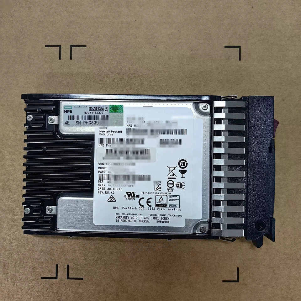 NEW N9X91A 841500-001 HPE MSA 2040 2050 2.5″ 1.6TB SAS 12G SSD Solid State Drive - Image 2 of 4