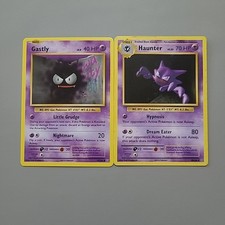 Gastly 47/108 Haunter 48/108 Pokémon TCG XY Evolutions Regular 2016 HP