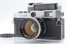 READ EXC   w/ Meter Canon P Rangefinder Film Camera 50mm F1.4 From JAPAN