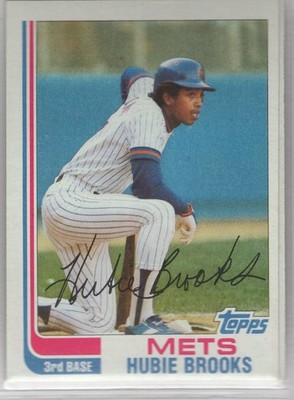 1982 Topps Baseball New York Mets Team Set