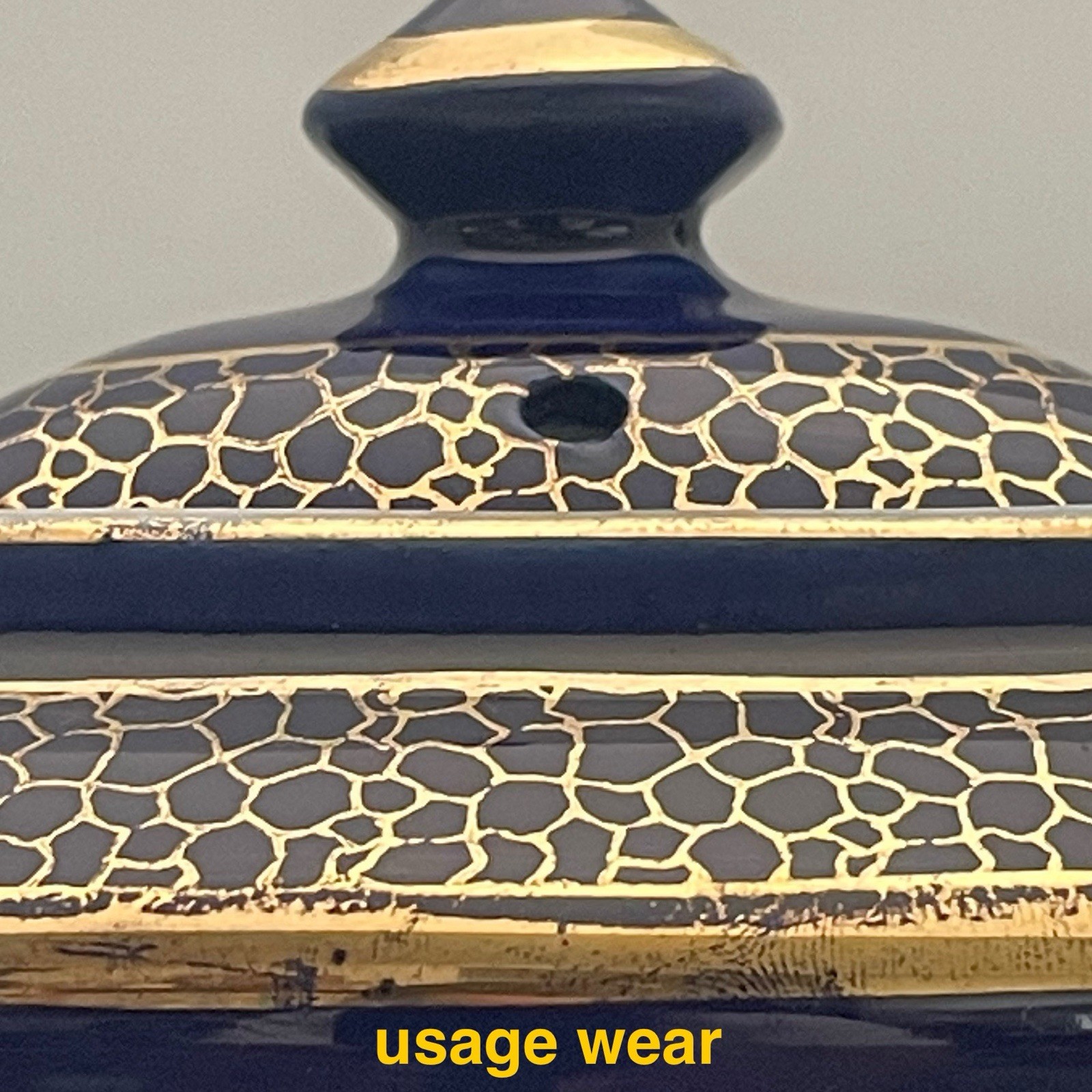 Hall China Company Art Deco 0103 Hollywood Shape Teapot c1927-1960s USA 5 cup