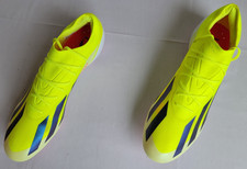 Unisex Size 13M/14W Yellow Adidas X Crazyfast Elite FG Soccer Cleats IE2376