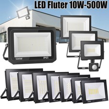 LED Floodlight Light 10W-500W Security Flood Lights Outdoor Garden Outside IP65