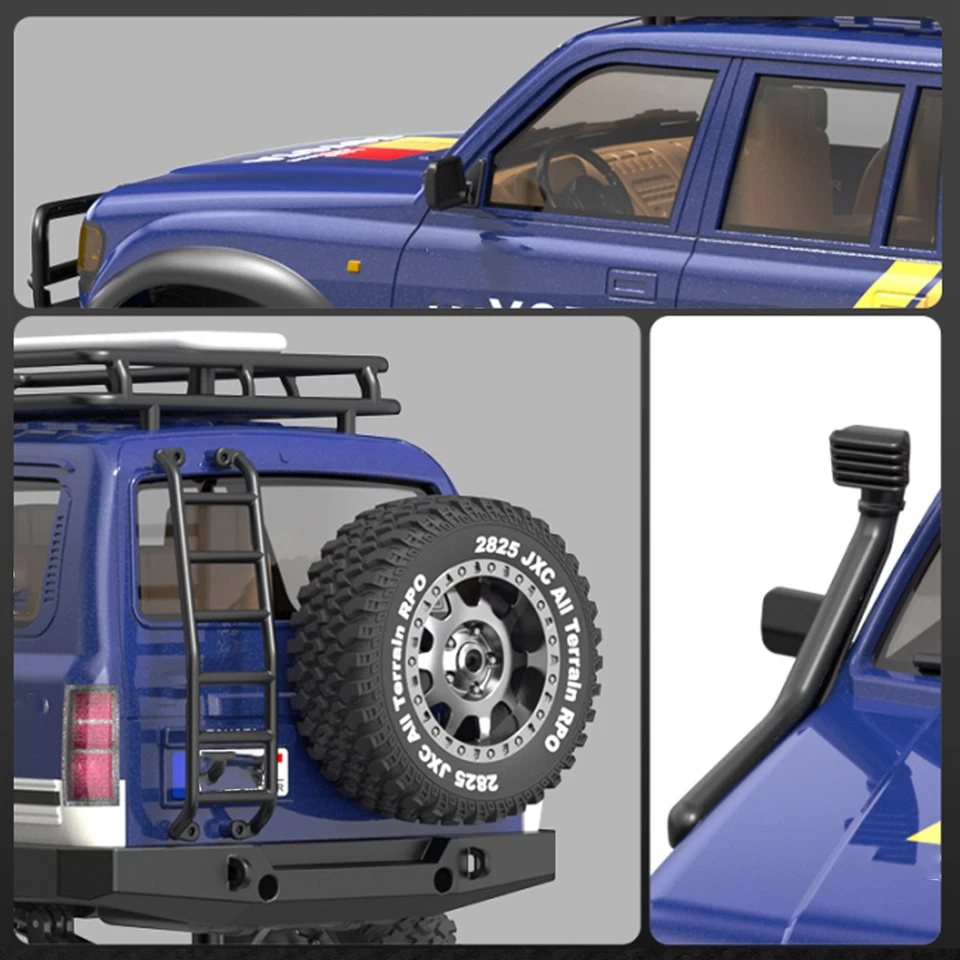 FMS 1/12 FCX10 RC Crawler Land Cruiser LC80 Toyota Licensed 4WD RC Rock Truck HG - Image 4 of 4