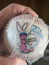 Vintage Energizer Bunny Promo Baseball Pink Stitching 