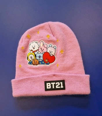 BTS BT21 Character Collage Beanie Hot Topic