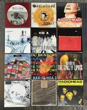 12 Radiohead Records The Bends, OKC, Kid A, Amnesiac, In Rainbows, King Of Limbs
