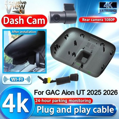 for GAC Aion UT 2025 2026 OEM 4K Wifi DVR Dash Cam Front Camera Video Recorder