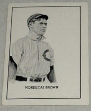 1950-56 Callahan HOF Mordecai Brown