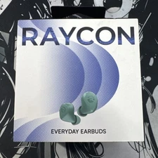 Raycon Everyday Earbuds Plus Wireless Bluetooth Headphones Charging Case - Green