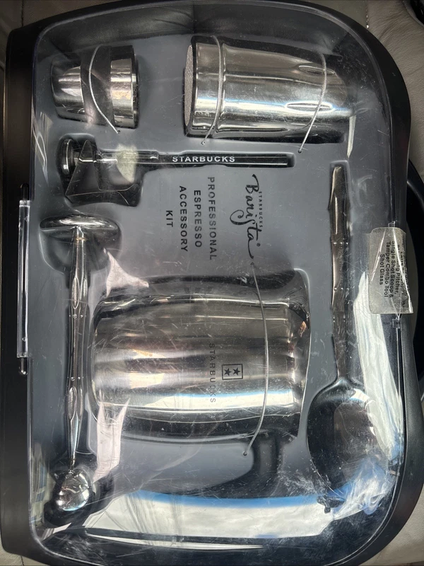 Starbucks Barista Espresso Accessory Kit Stainless Steel