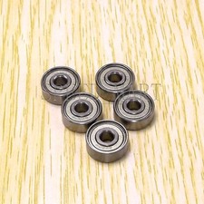 5pcs 624ZZ Miniature Metal Ball Bearings 4mm 13mm 5mm CHROME Steel 4mm Bore
