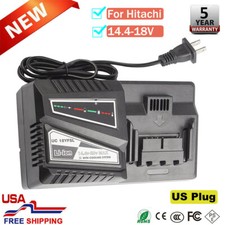 14.4V-18V Fast Battery Charger For Hitachi UC18YRSL BSL1815X BSL1830C BSL1840 US