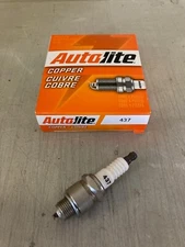 FOUR(4) Autolite 437 Non-Resistor Spark Plug BOX
