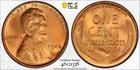 1945 Mint Error Lincoln Penny PCGS MS65 RD, Struck Through Reverse! TrueView!