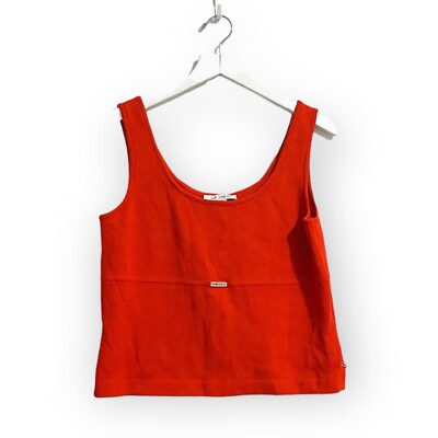 St. John Santana Knit Scoop Neck Shell Top, Size S, New with tag