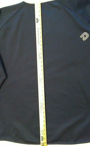 Suéter de rendimiento forrado de lana Demarini. BP. Talla para hombre: 2X. WTP 9705. Azul marino. - Imagen 11 de 11
