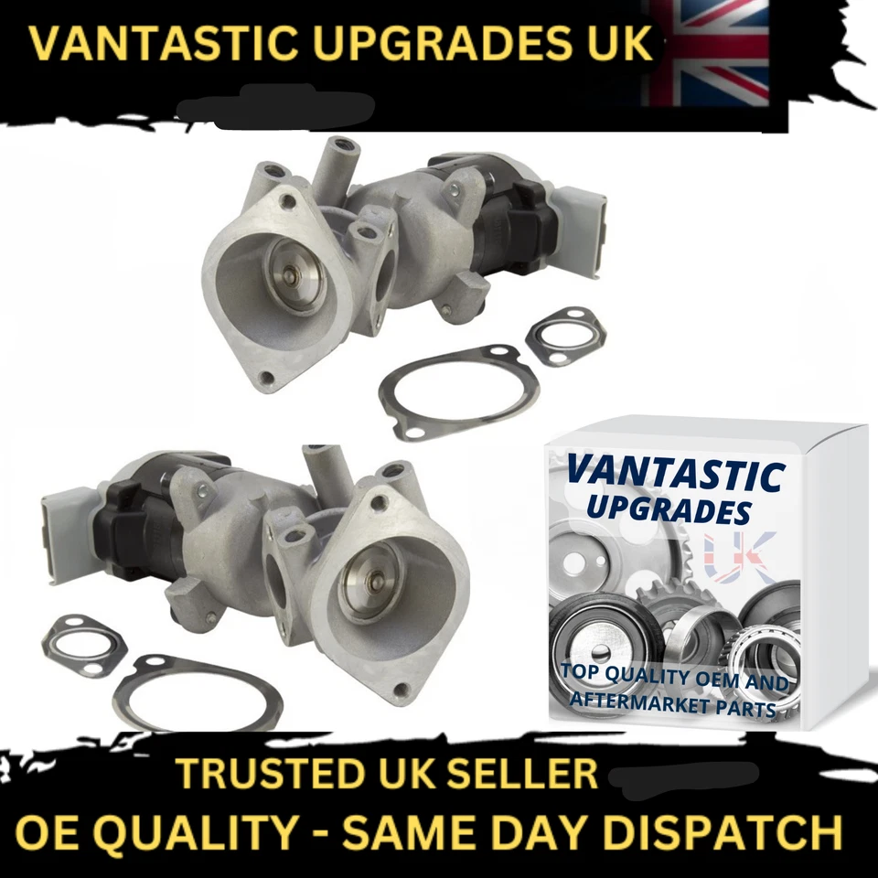 FITS LAND ROVER DISCOVERY 3 EGR VALVES LHS & RHS 2004-2009 2.7 TDV6 LR018323/24 - Image 3 of 4