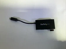 StarTech 4-Port USB-C to USB-A Hub Black HB30C3A1CFB - NGJJ K4B