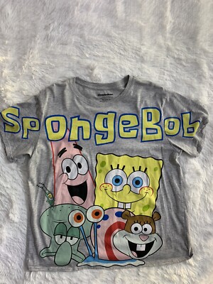 Nickelodeon Spongebob Squarepants Wrapper Patrick Men's Big & Tall T-Shirt - Charcoal Heather, 3X-Large - View #6