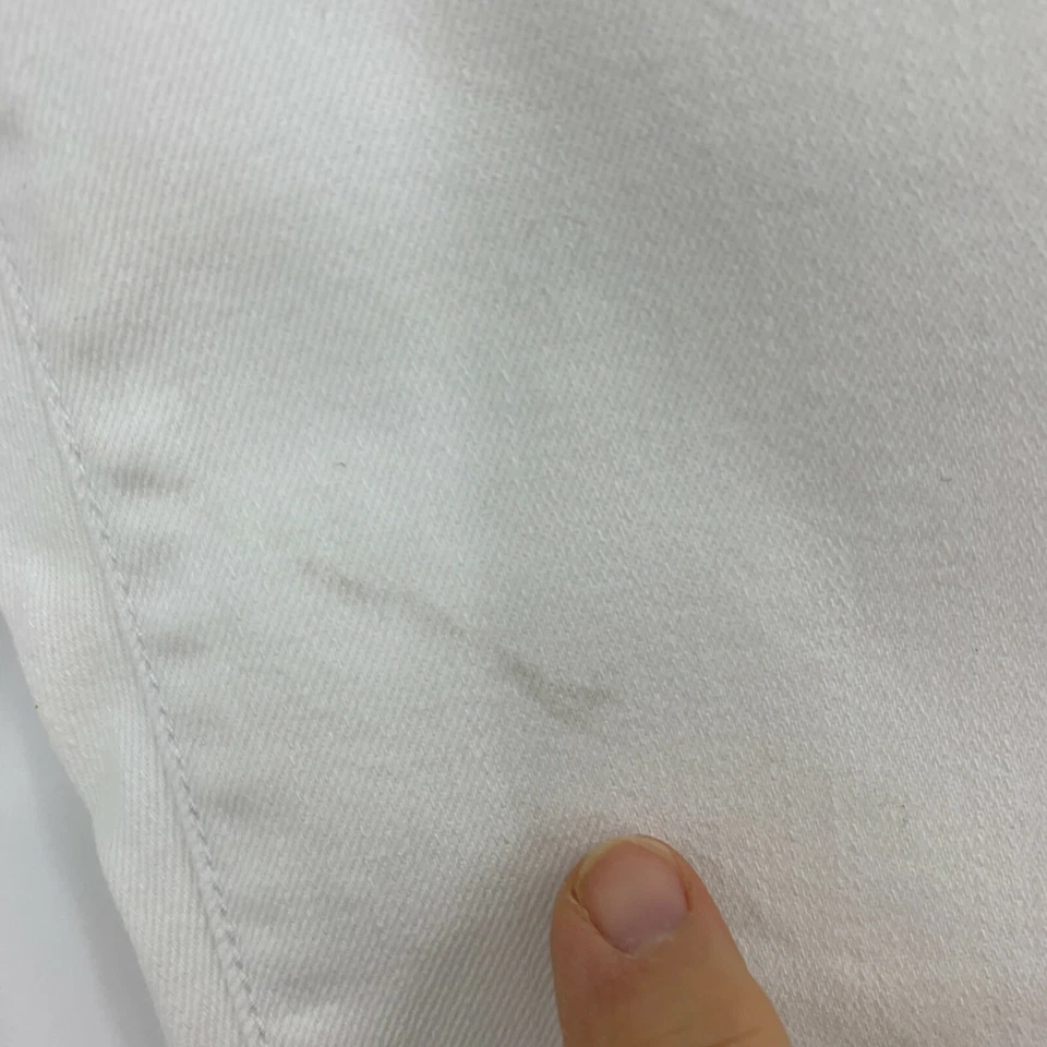 Pantalones de mezclilla blancos Epic Threads para niñas jóvenes talla 8 0452 ajustados pierna recta Foto 3 de 4