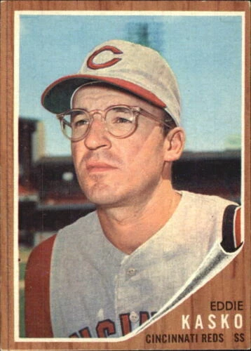 Eddie Kasko Baseball 1962 Season Sports Trading Cards & Accessories