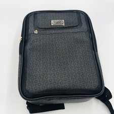 Totalmente Nueva Auténtica Mochila para Laptop Guess Los Angeles Negra 3 Compartimentos con Cremallera