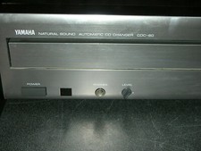 Yamaha Natural Sound Automatic CD Changer CDC-60 Dark Grey Made in Japan