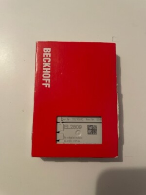 BECKHOFF EL2809 EtherCAT-Klemme  16-Kanal-Digital-Ausgang