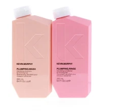 Kevin Murphy Plumping Wash 8.4 oz, Rinse 8.4 oz Duo, Free Same Day Shipping
