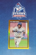 2019 Bowman Heritage Chrome Prospects Gold Refractor #53CP-1 Wander Franco /50