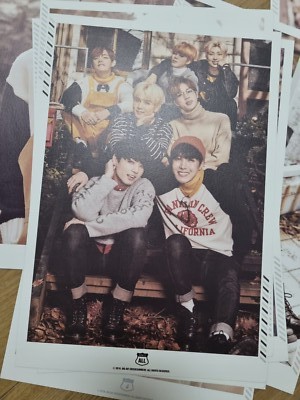 RARE] BTS 2nd Muster Zip Code 22920 Official Photocard/Poster