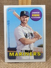 2018 Topps Heritage High Number Andrew Romine Baseball Card #641 Mariners A5