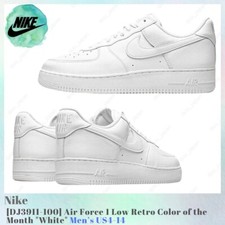 Size 11.5 - Nike Air Force 1 Low Color of the Month - White for