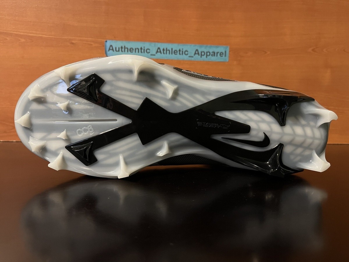 Nike Alpha Menace Elite 3 Ghost Black Football Cleats Mens  display picture 1