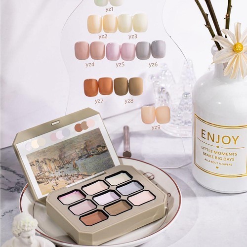 Solid Nail Gel Palette Mud Painting Spring Summer Color Art For Nail Design K7B2 - Picture 20 of 30