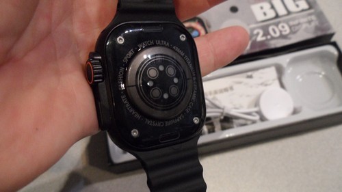 T900 ULTRA Hiwear Plus Fitness Smart Watch-Black New - Zdjęcie 5 z 6