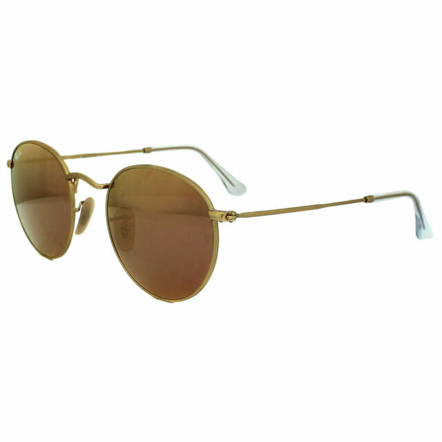 ray ban round flash