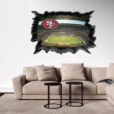 San Francisco 49ers Stadium - Football Stadium 3D Effect - Brake Wall Effect 3D