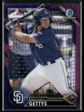 2016 Bowman Draft #BDC-185 Michael Gettys Chrome Purple Refractor #/250