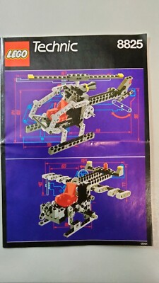 Vintage Lego 8825 Technic Night Chopper Complete with Original Instructions